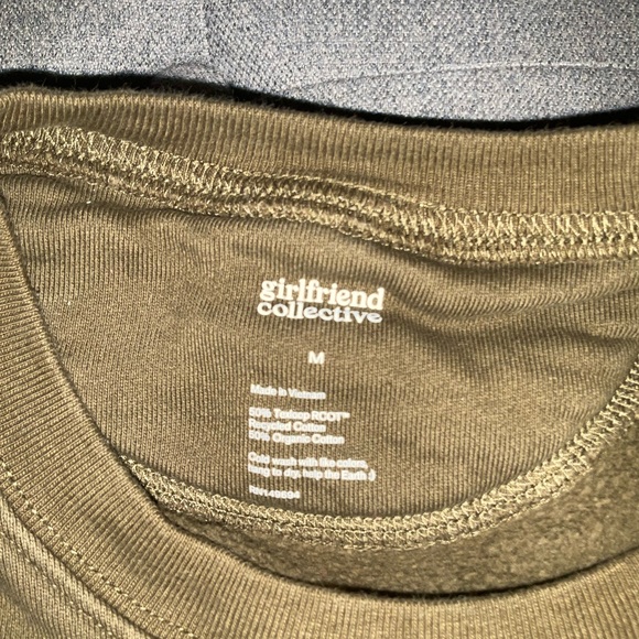 Girlfriend Collective Olive Green Top - Picture 4 of 5